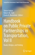 Cover: Handbook on Public Private Partnerships in Transportation, Vol II - Springer