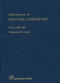 Cover: Unfolded Proteins - Academic Press