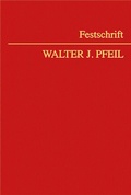 Cover: Festschrift Pfeil - Manz