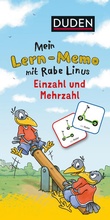 Cover: Mein Lern-Memo mit Rabe Linus - Einzahl und Mehrzahl VE/3 - Duden