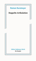 Cover: Doppelte Artikulation - De Gruyter