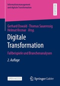 Cover: Digitale Transformation - Springer Gabler