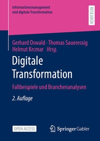Enlarge image Cover: Digitale Transformation - Springer Gabler