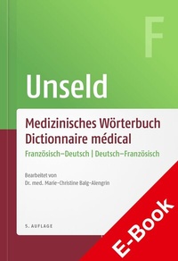 Abbildung von: Medizinisches Wörterbuch | Dictionnaire medical - Wissenschaftliche Verlagsgesellschaft