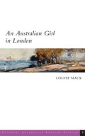 Cover: An Australian Girl in London - Grattan Street Press, University of Melbourne