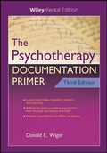 Cover: The Psychotherapy Documentation Primer - Wiley