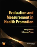 Cover: Evaluation and Measurement in Health Promotion - Wiley