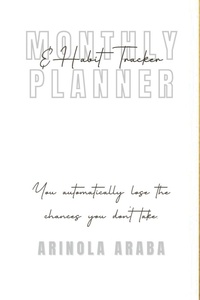 Abbildung von: Monthly and Weekly Planner with Habit Tracker - Lulu.com