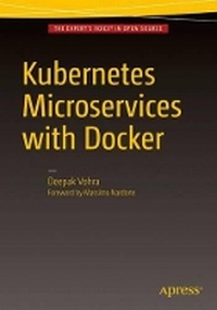 Enlarge image Cover: Kubernetes Microservices with Docker - Apress