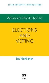 Enlarge image Cover: Advanced Introduction to Elections and Voting - Edward Elgar Publishing