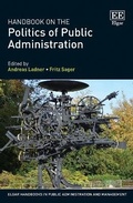 Cover: Handbook on the Politics of Public Administration - Edward Elgar Publishing