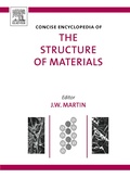 Cover: Concise Encyclopedia of the Structure of Materials - Elsevier