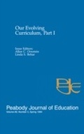 Cover: Our Evolving Curriculum - Routledge