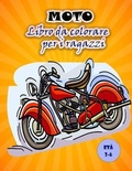 Cover: Libro da colorare moto per bambini - Emily Publishing