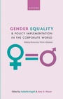 Cover: Gender Equality and Policy Implementation in the Corporate World - Oxford University Press