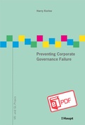 Cover: Preventing Corporate Governance Failure - Haupt Verlag
