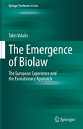 Cover: The Emergence of Biolaw - Springer