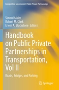 Cover: Handbook on Public Private Partnerships in Transportation, Vol II - Springer