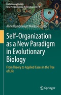 Cover: Self-Organization as a New Paradigm in Evolutionary Biology - Springer