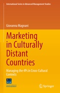 Cover: Marketing in Culturally Distant Countries - Springer