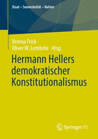 Abbildung von: Hermann Hellers demokratischer Konstitutionalismus - Springer VS