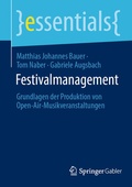 Cover: Festivalmanagement - Springer Gabler