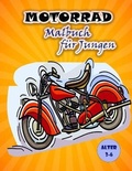 Cover: Motorrad-Malbuch fuer Kinder - Emily Publishing