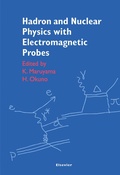 Cover: Hadron and Nuclear Physics with Electromagnetic Probes - Elsevier