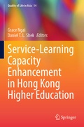 Cover: Service-Learning Capacity Enhancement in Hong Kong Higher Education - Springer