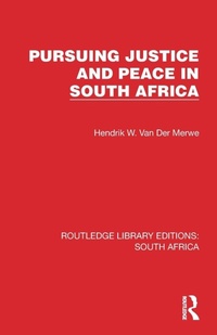 Abbildung von: Pursuing Justice and Peace in South Africa - Routledge