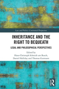 Abbildung von: Inheritance and the Right to Bequeath - Routledge