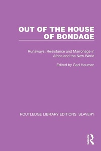 Abbildung von: Out of the House of Bondage - Routledge