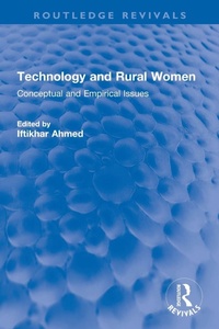 Enlarge image Cover: Technology and Rural Women - Routledge