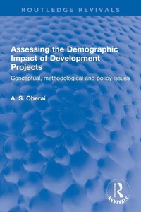 Enlarge image Cover: Assessing the Demographic Impact of Development Projects - Routledge