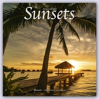 Abbildung von: Sunsets - Sonnenuntergänge 2023 - 16-Monatskalender - Avonside Publishing Ltd