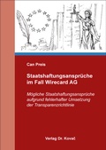 Bild: Staatshaftungsansprüche im Fall Wirecard AG - Kovac, Dr. Verlag