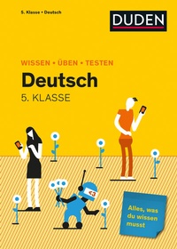 Abbildung von: Wissen - Üben - Testen: Deutsch 5. Klasse - Duden