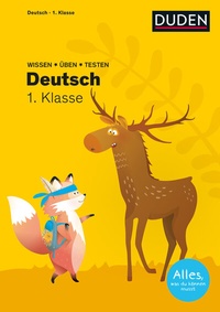 Abbildung von: Wissen - Üben - Testen: Deutsch 1. Klasse - Duden