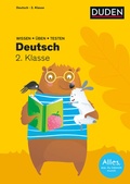 Cover: Wissen - &Uuml;ben - Testen: Deutsch 2. Klasse - Duden