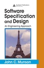 Cover: Software Specification and Design - Auerbach