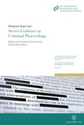 Cover: Secret Evidence in Criminal Proceedings. - Duncker & Humblot