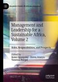 Cover: Management and Leadership for a Sustainable Africa, Volume 2 - Palgrave Macmillan