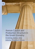 Cover: Human Capital and Production Structure in the Greek Economy - Palgrave Macmillan