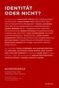 Cover: Identit&auml;t oder nicht? - Hirzel