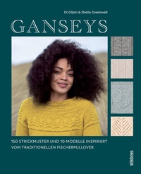 Abbildung von: Ganseys. 150 Strickmuster und 10 Modelle inspiriert vom traditionellen Fischerpullover - Stiebner