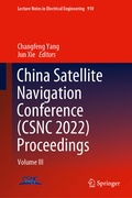 Cover: China Satellite Navigation Conference (CSNC 2022) Proceedings - Springer