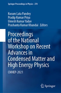 Abbildung von: Proceedings of the National Workshop on Recent Advances in Condensed Matter and High Energy Physics - Springer