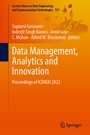 Cover: Data Management, Analytics and Innovation - Springer