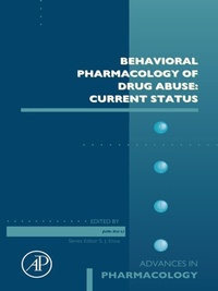Abbildung von: Behavioral Pharmacology of Drug Abuse: Current Status - Academic Press