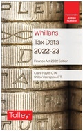 Cover: Tolley's Tax Data 2022-23 (Finance Act edition) - Tolley